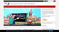 Desktop Screenshot of pontedellabionda.org