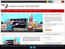 Tablet Screenshot of pontedellabionda.org
